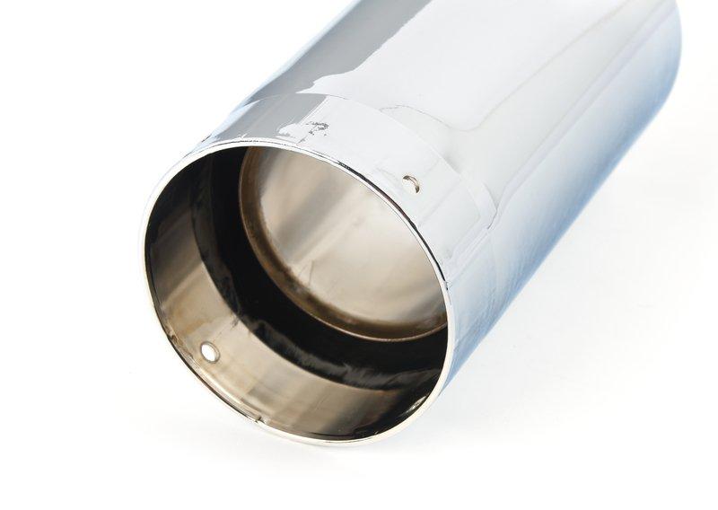 Насадка на выпуск.трубу, хром