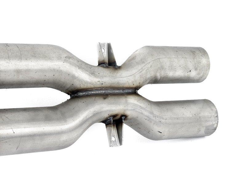 Приемная труба с передним глушителем