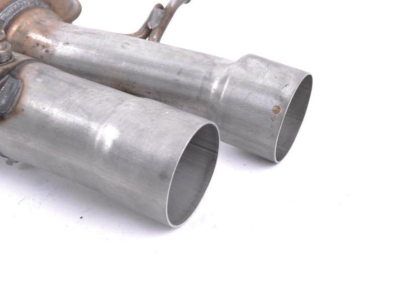 Задний глушитель Л с заслонкой