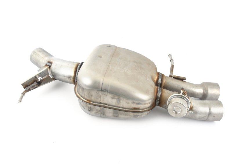 Задний глушитель Л с заслонкой