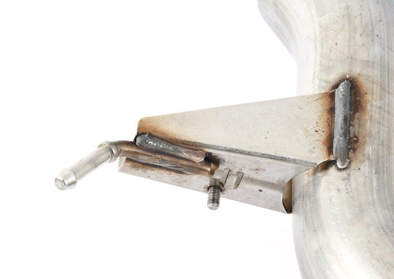 Задний глушитель П с заслонкой