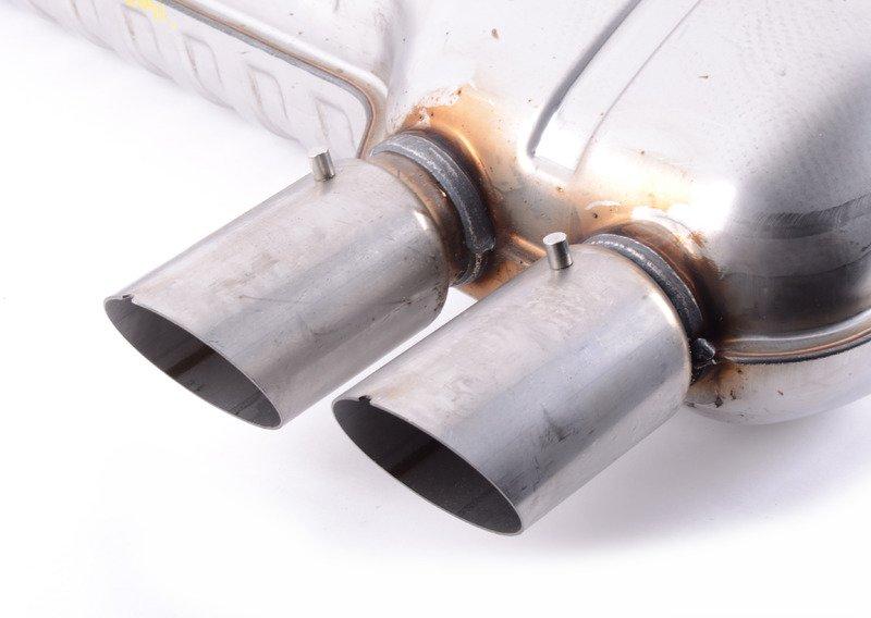 Дополнительный глушитель Зд с заслонкой