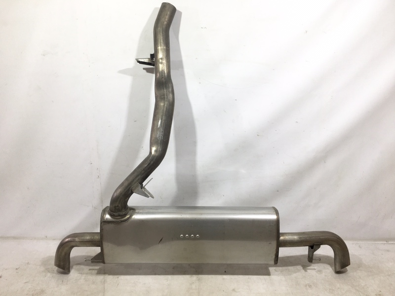 Задний дополнительный глушитель