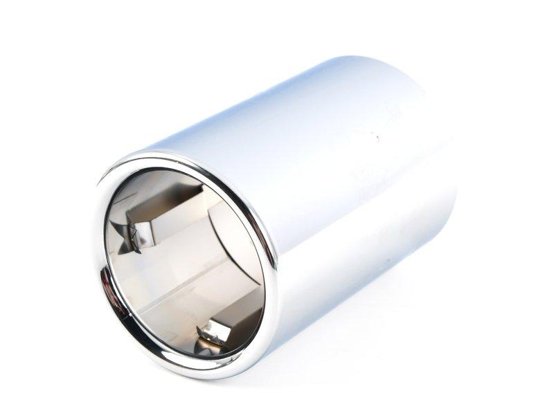 Насадка на выпуск.трубу, хром