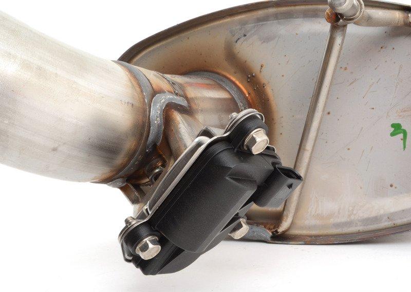 Дополнительный глушитель Зд с заслонкой