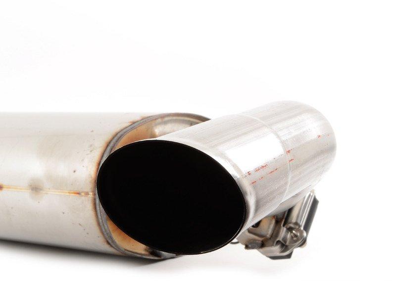 Дополнительный глушитель Зд с заслонкой