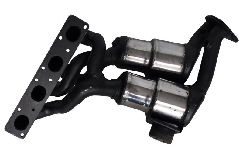 Оборотный выпуск.коллектор с катализат (EU4). N46