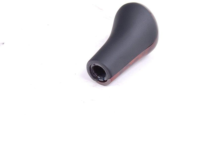 Головка рычага ПП кожа/зажим дер./5-ст.