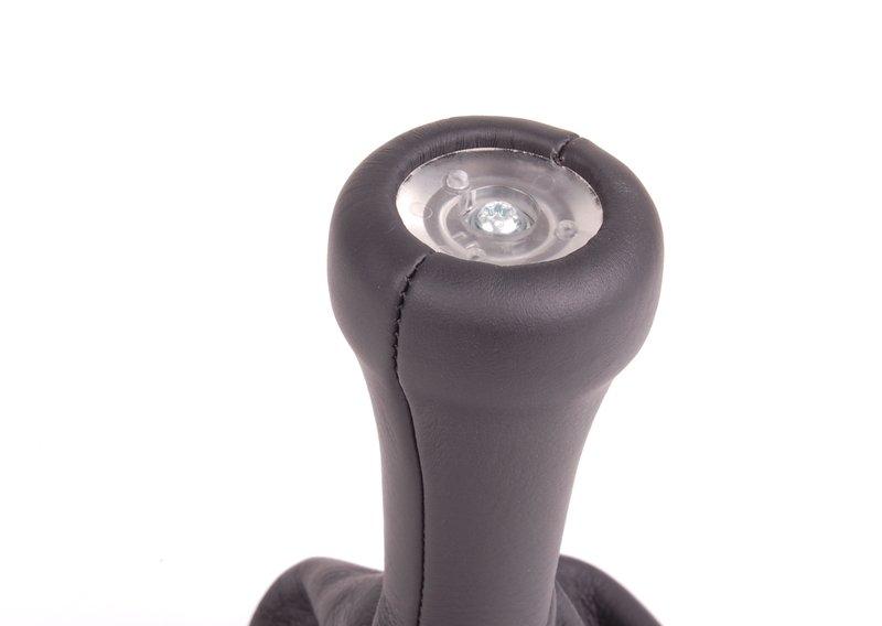 Головка рычага ПП кожа с накл./5-ступ.