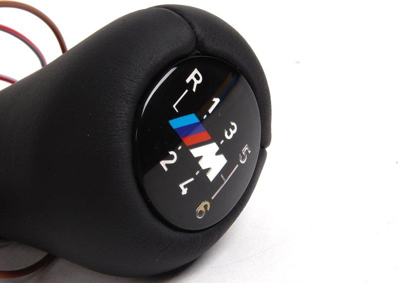 Головка рычага пер.передач кожа с подсв.