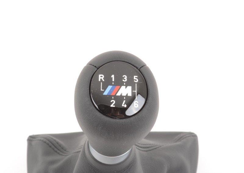 Головка рычага ПП кожаная с накладкой