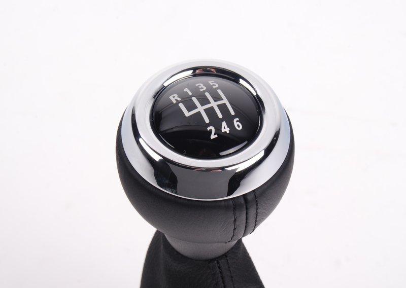 Головка рычага ПП кожа с накл./6-ступ.