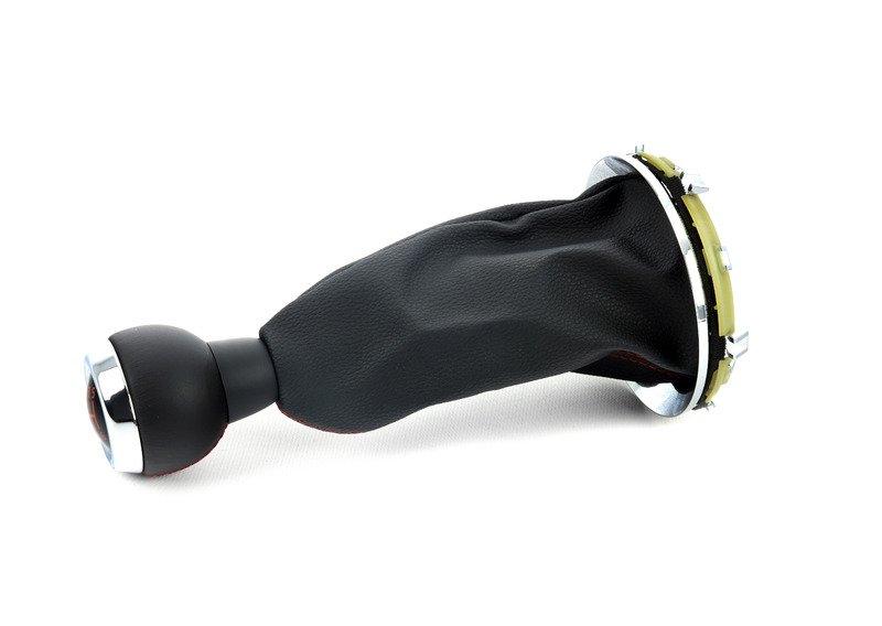 Головка рычага ПП кожа с накл./6-ступ.