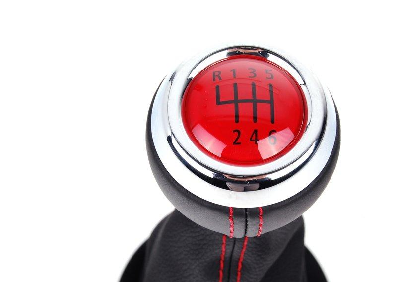 Головка рычага ПП кожа/6-ступ.