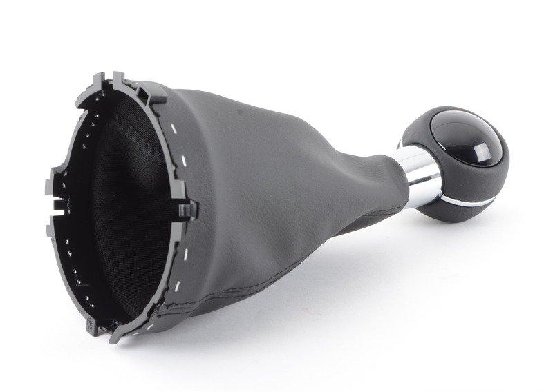 Головка рычага ПП кожа с чехл./6-ступ.