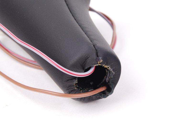 Головка рычага пер.передач кожа с подсв.