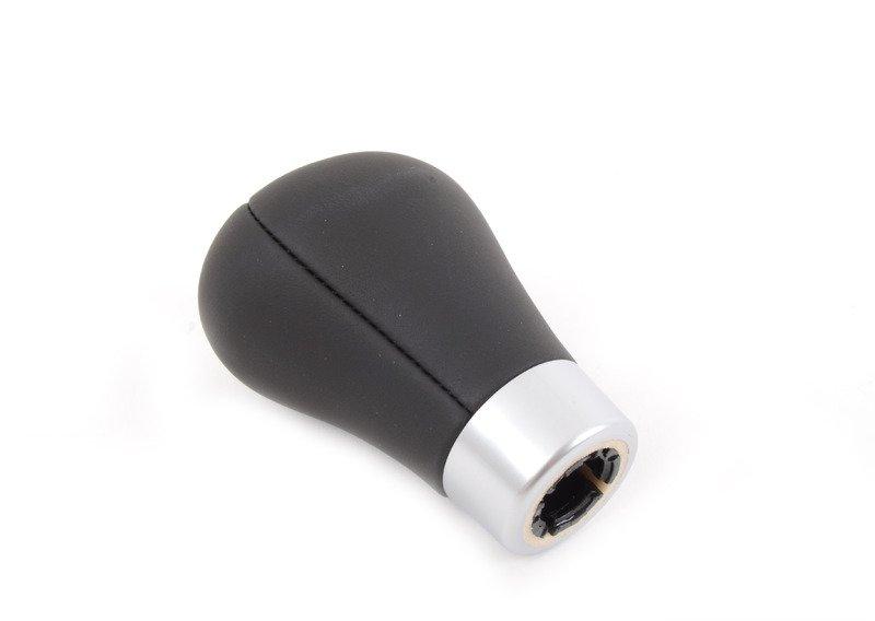 Головка рычага ПП кожа/эмблема M/5-ступ.