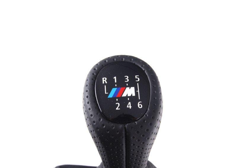 Головка рычага ПП кожа с накл./6-ступ.