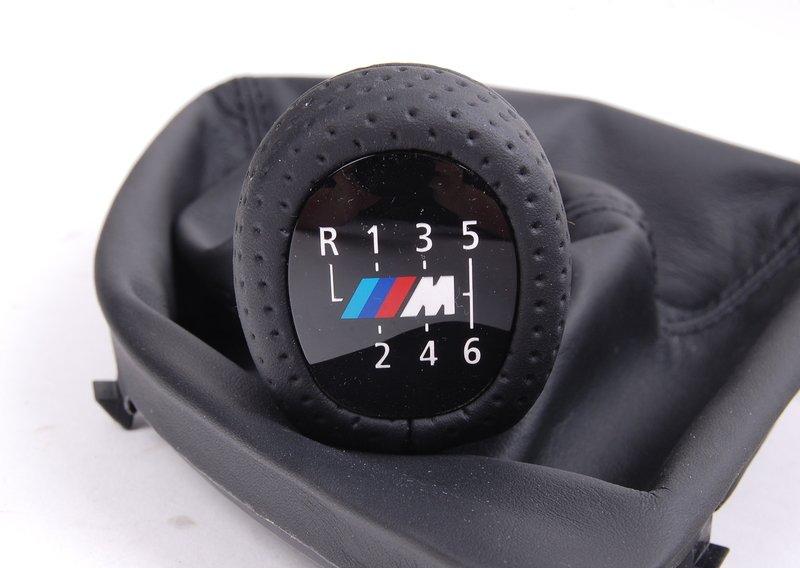 Головка рычага ПП кожаная с накладкой