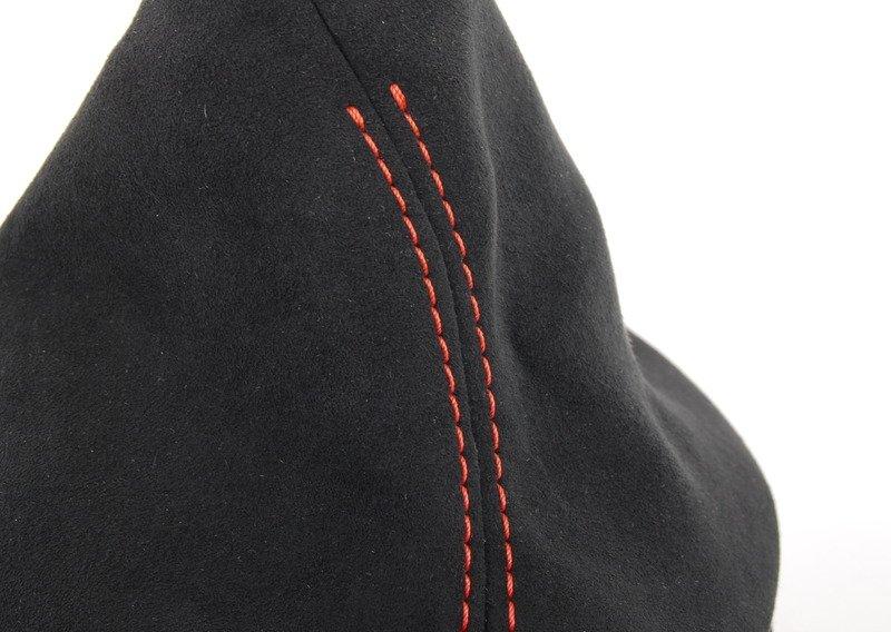 Головка рычага ПП кожаная с накладкой