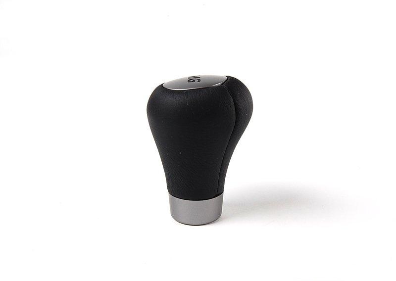 Головка рычага ПП, кожа черн./SMG