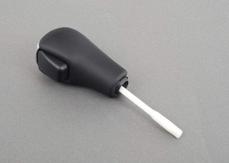 Ручка рычага селектора кожа/хромир.зажим