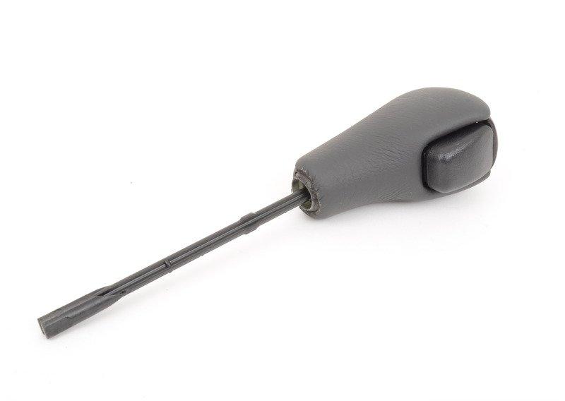 Ручка рычага управления кожа/дерев.зажим