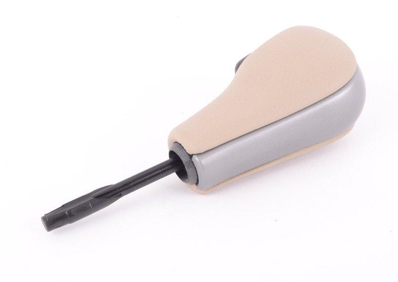 Ручка рычага селектора кожа/пластм.зажим