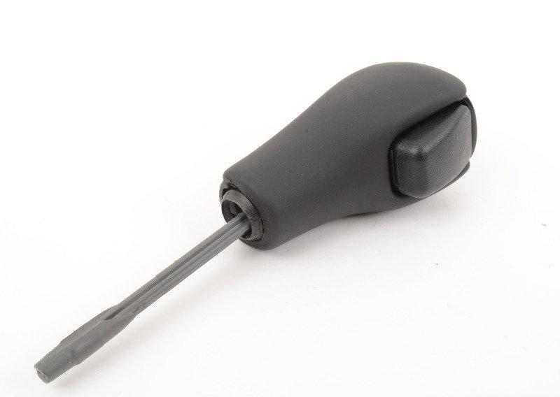 Ручка рыч.селектора кожа/дер.вст.тополь