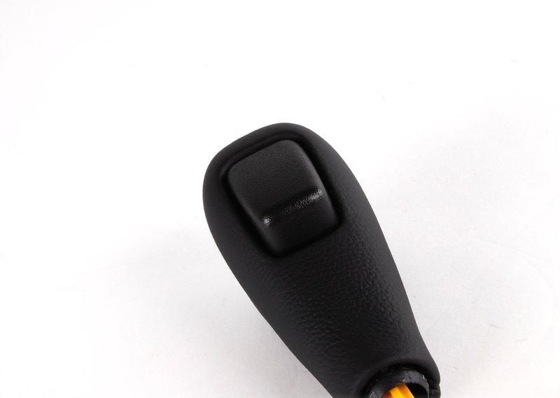 Ручка рычага селектора кожа/хромир.зажим