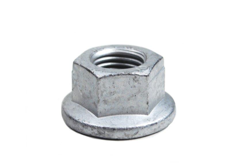 Гайка с буртиком самоконтрящаяся