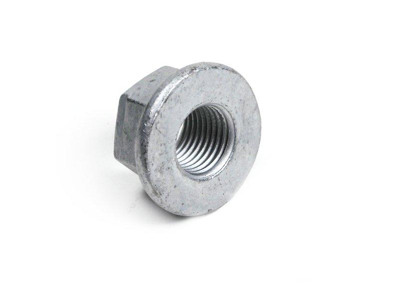 Гайка с буртиком самоконтрящаяся