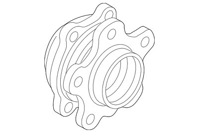 Ступица переднего колеса с подшипником