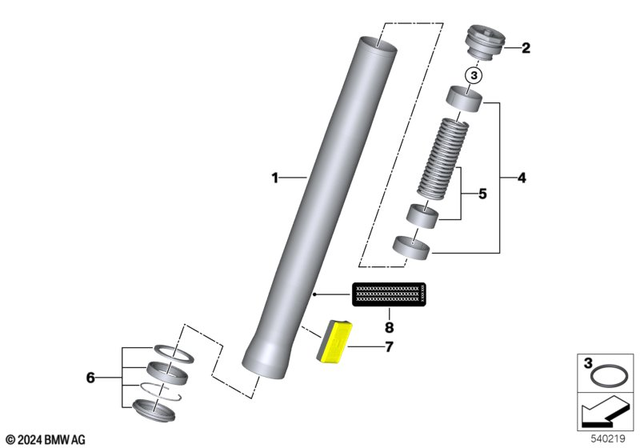 K-серия комплект уплотнений вилки