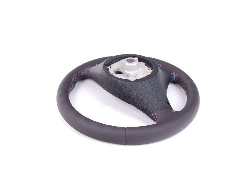 M спортивное рулевое колесо с НПБ,кожа