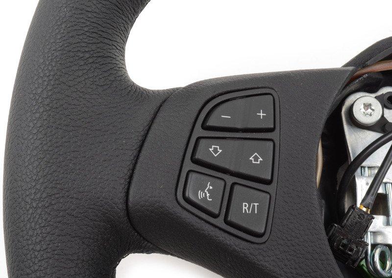 Спорт.многофун.рулевое колесо с НПБ кожа