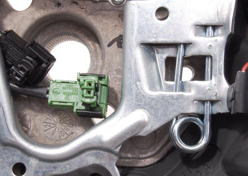 Спортивное рулевое колесо с НПБ кожа