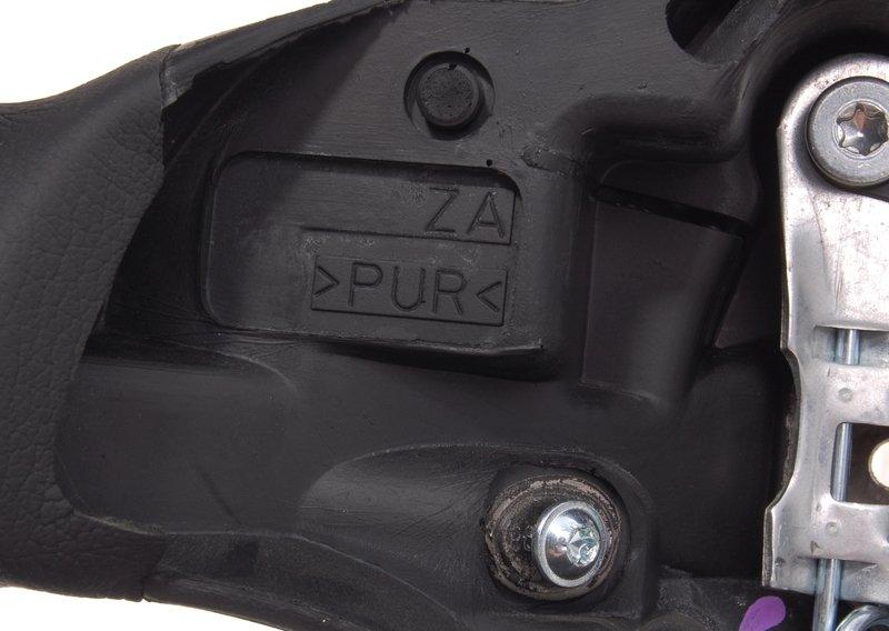 Спортивное рулевое колесо с НПБ кожа