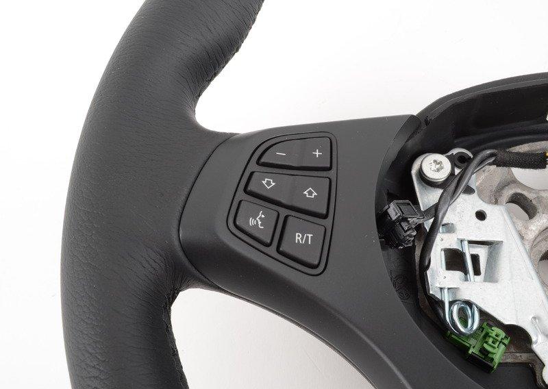 Спорт.многофун.рулевое колесо с НПБ кожа