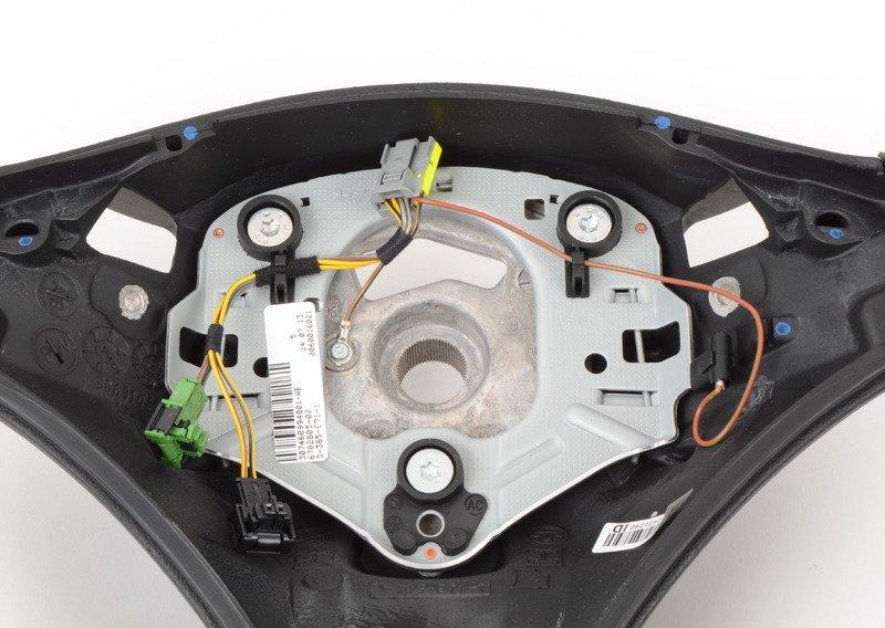 Спортивное рулевое колесо, кожа