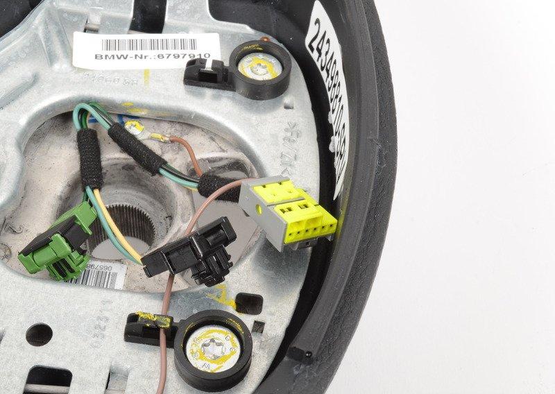 Спортивное рулевое колесо, кожа