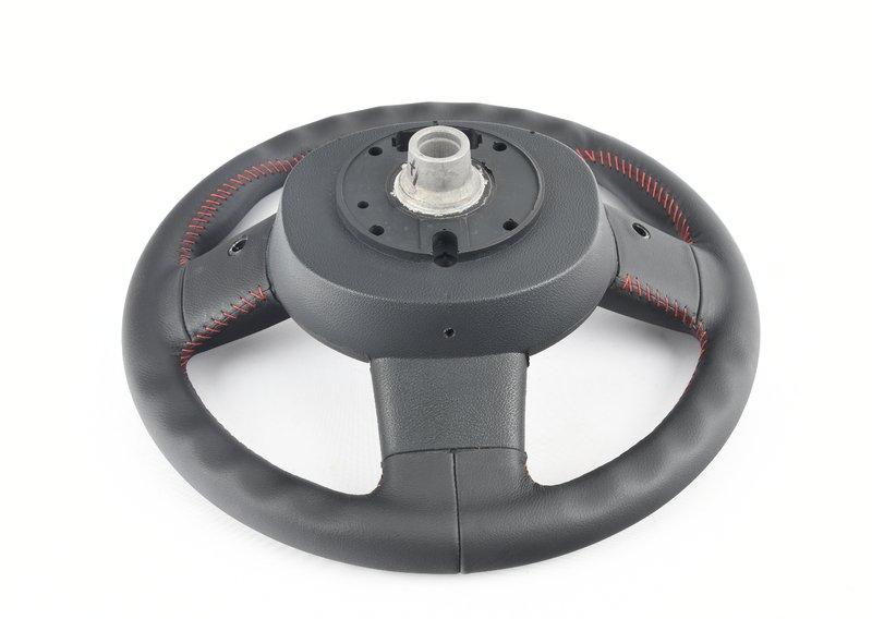 Спортивное рулевое колесо, кожа