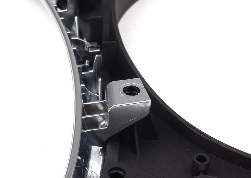 Крышка рул.колеса черн./perlglanz chrom