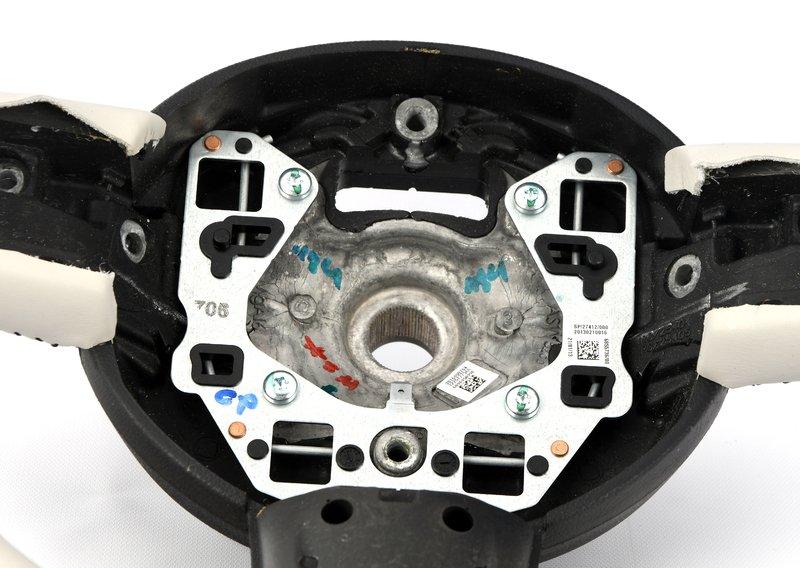 Спортивное рулевое колесо, кожа