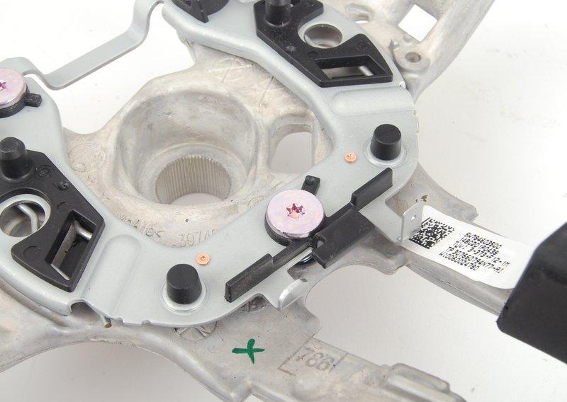 Спортивное рулевое колесо M кожа