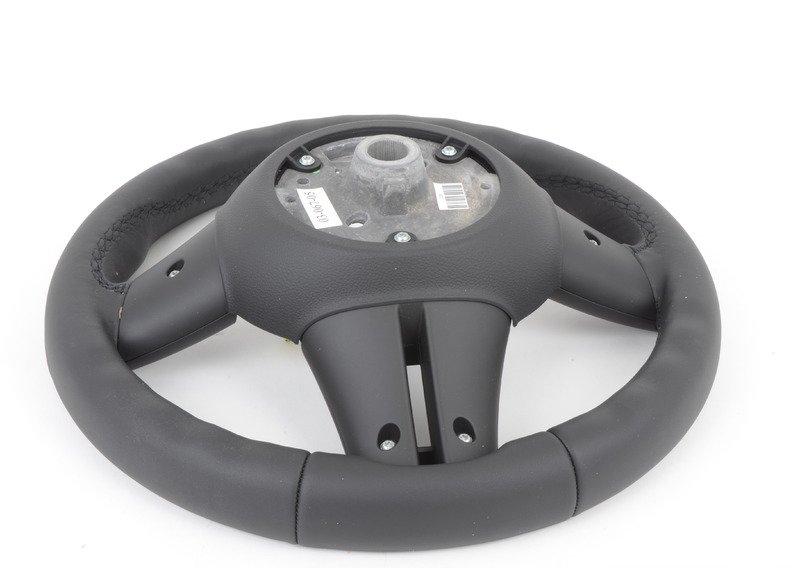 Спорт.рулевое колесо кожа/обод из дерева