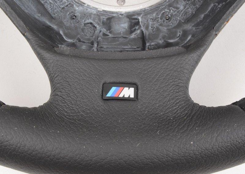 M спортивное рулевое колесо с НПБ,кожа