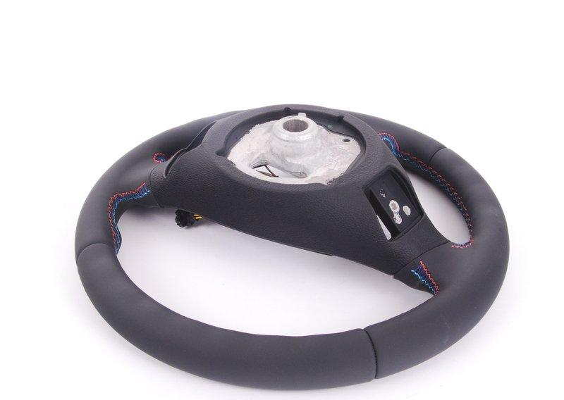 M спортивное рулевое колесо с НПБ,кожа