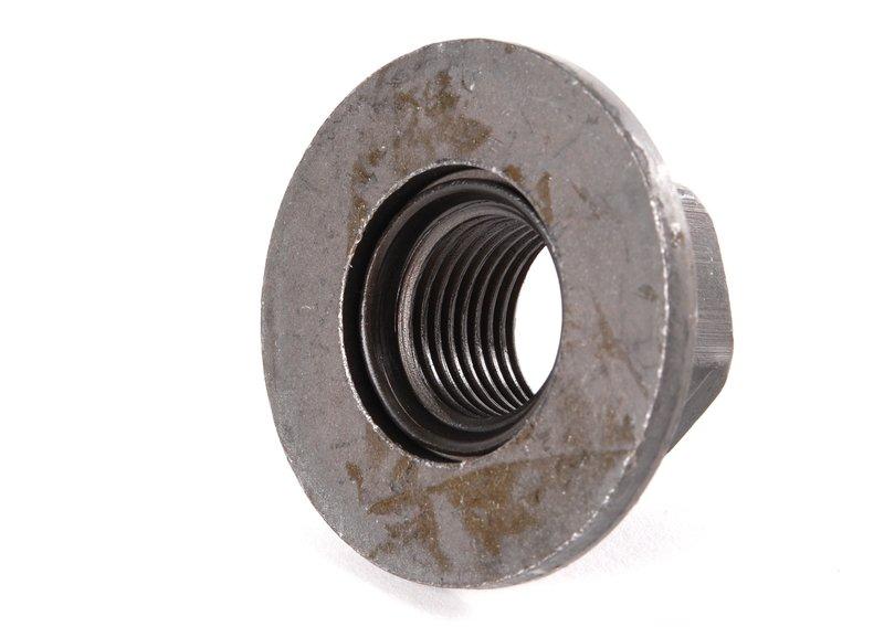 Гайка с буртиком самоконтрящаяся