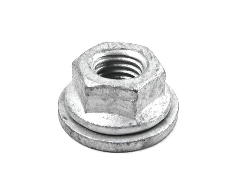 Гайка с буртиком самоконтрящаяся